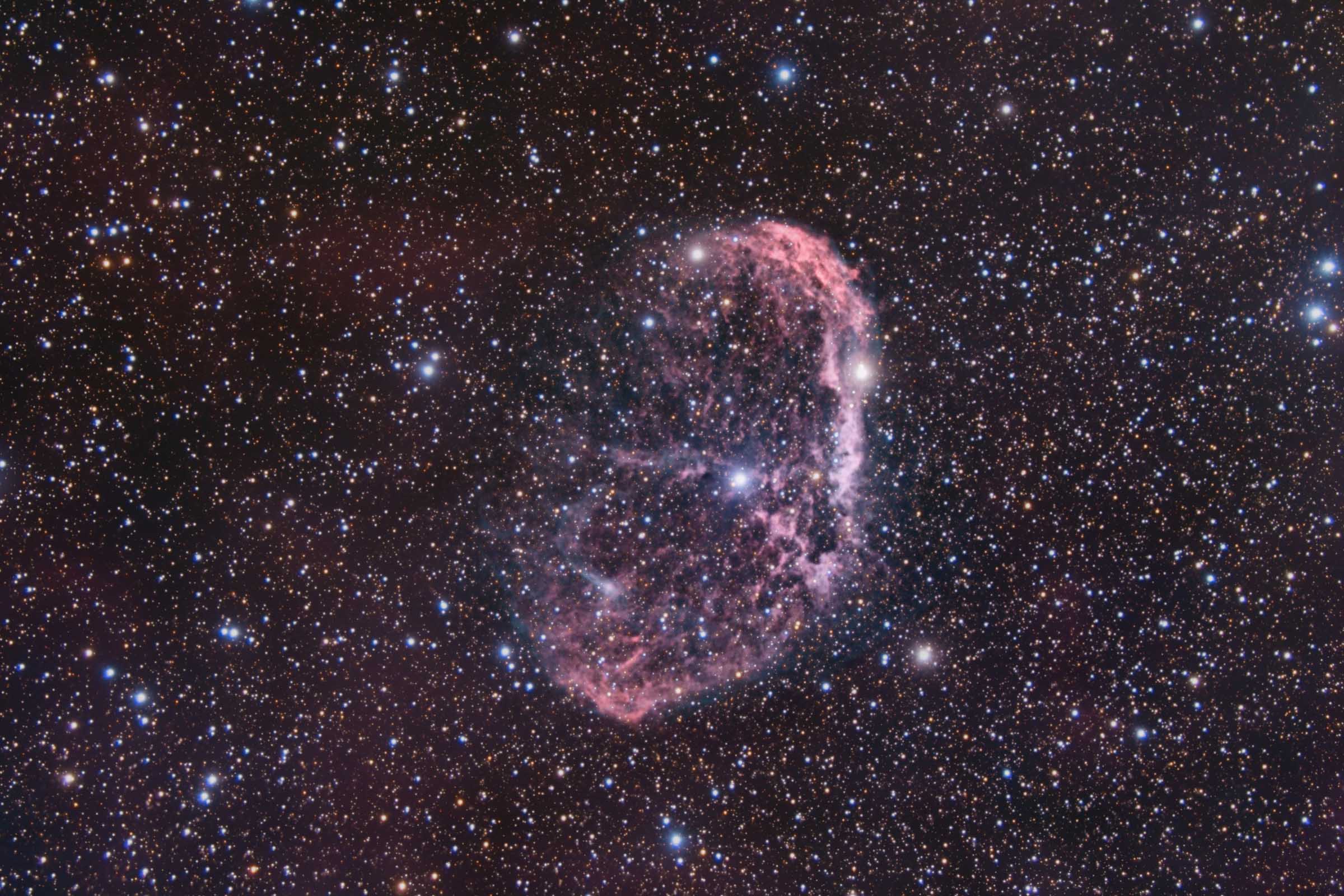 NGC6888 - эмиссионная туманность в созвездии Лебедь