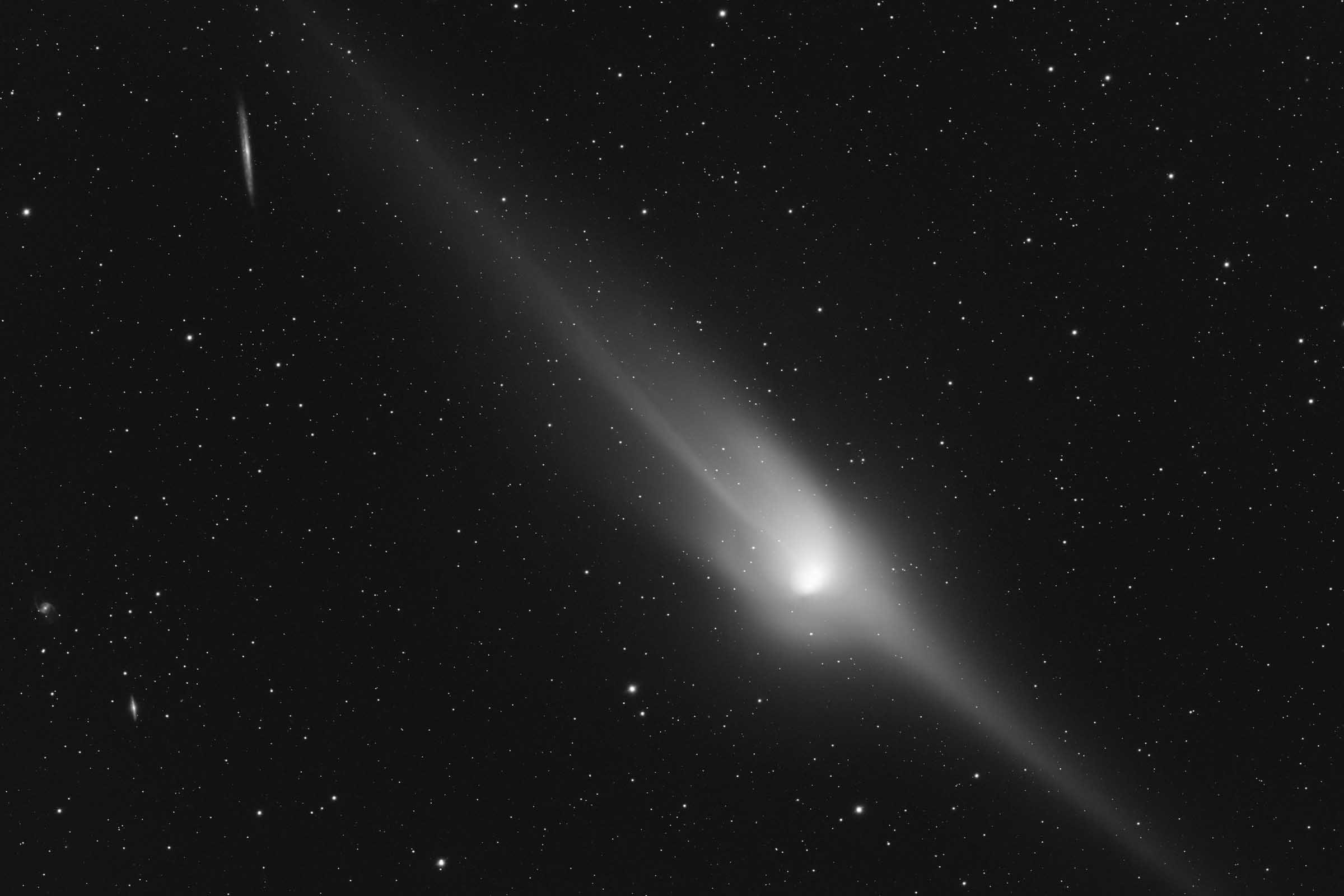 Комета C-2022 E3 (ZTF) 22 января 2023 года